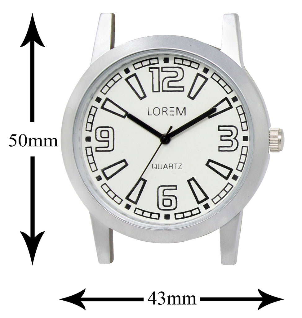 LOREM White Casual Analog Watch For Men LR15