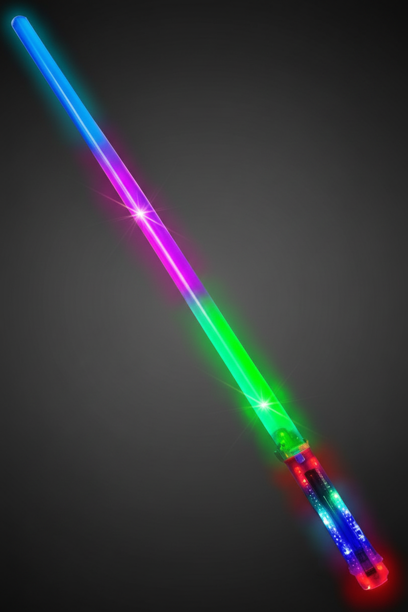 RGB Light-Up Katana Sword (Cyberpunk Style LED Replica) SAHANA GIFTS & STATIONARY