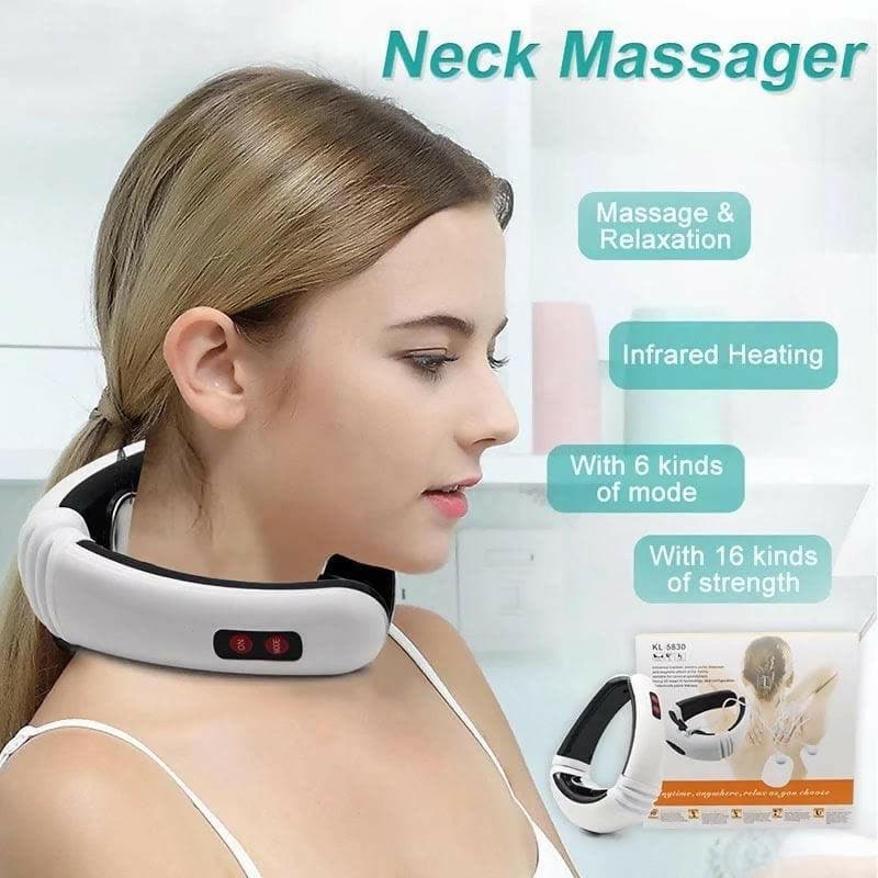 Deep Tissue Relief with the Electric Pulse Massager (6modes, Unisex) - HalfPe