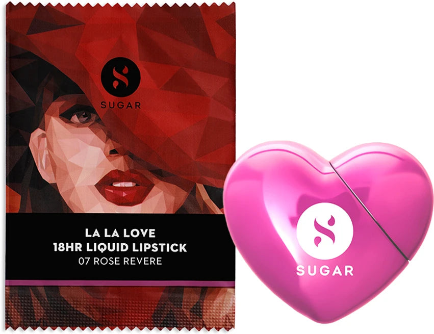 SUGAR La La Love 18Hr Liquid Lipstick 07 Rose Revere 5Ml (399)