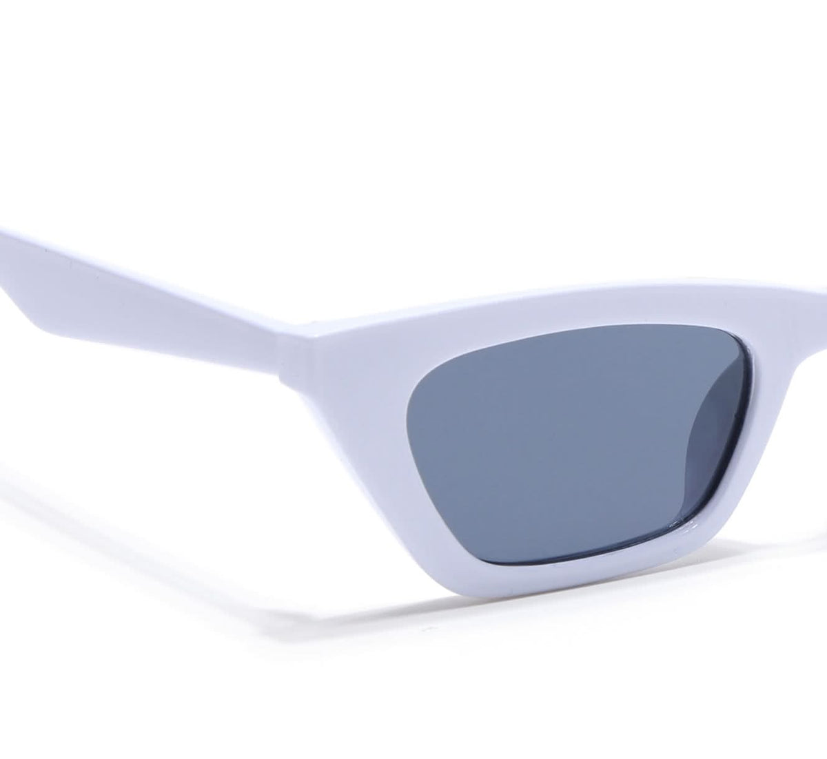Eyejack White Cateye Sunglasses for Men and Women - Style 1229 - view 5