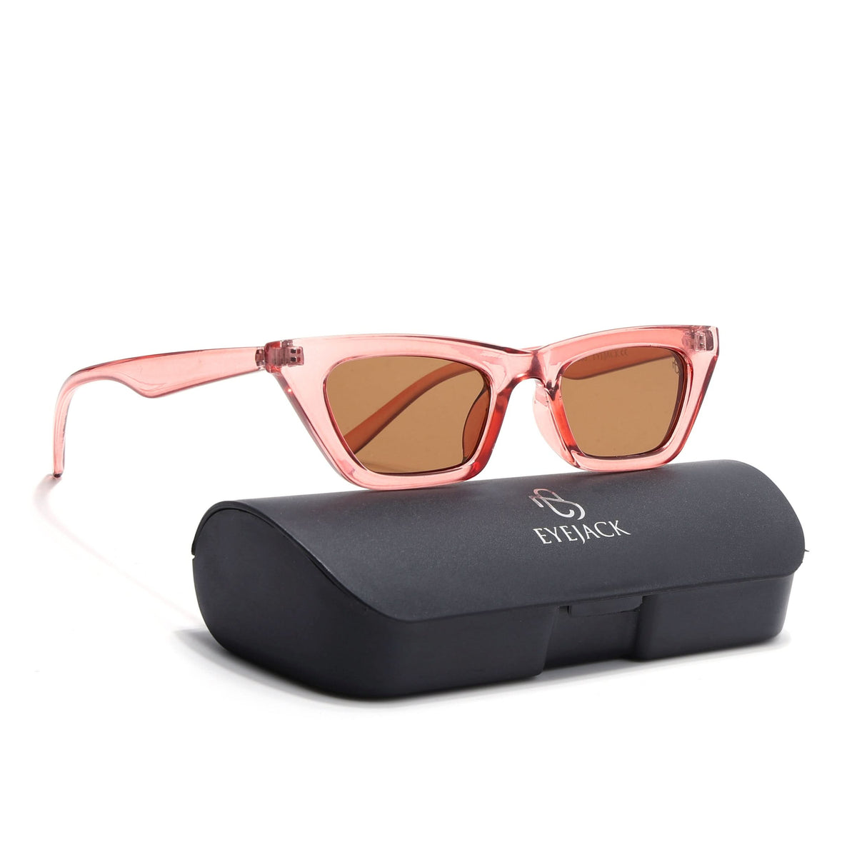 Eyejack Wine Cateye Sunglasses for Men and Women - view 8