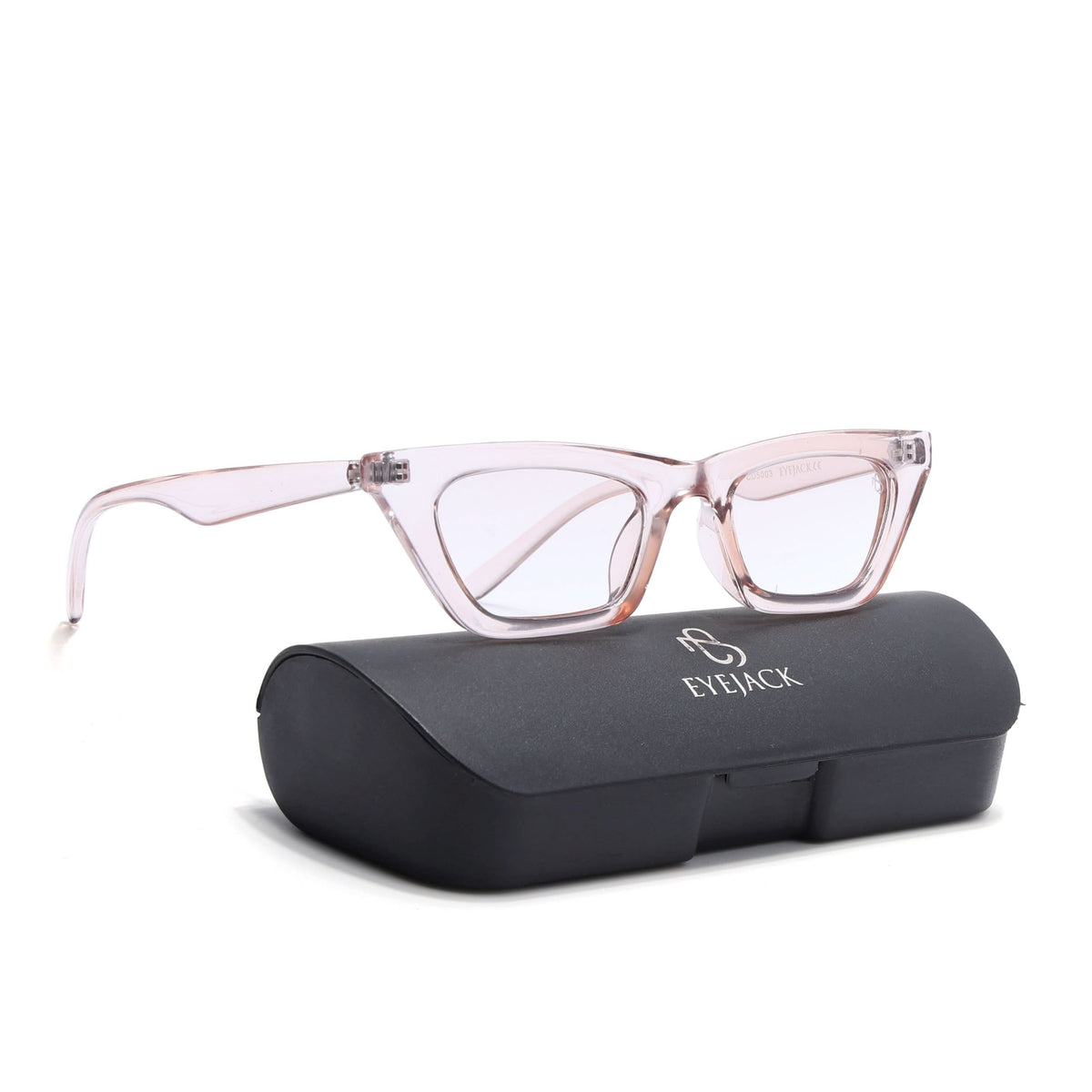 Eyejack Light Brown Cateye Sunglasses for Men and Women - Style 1231 - view 7