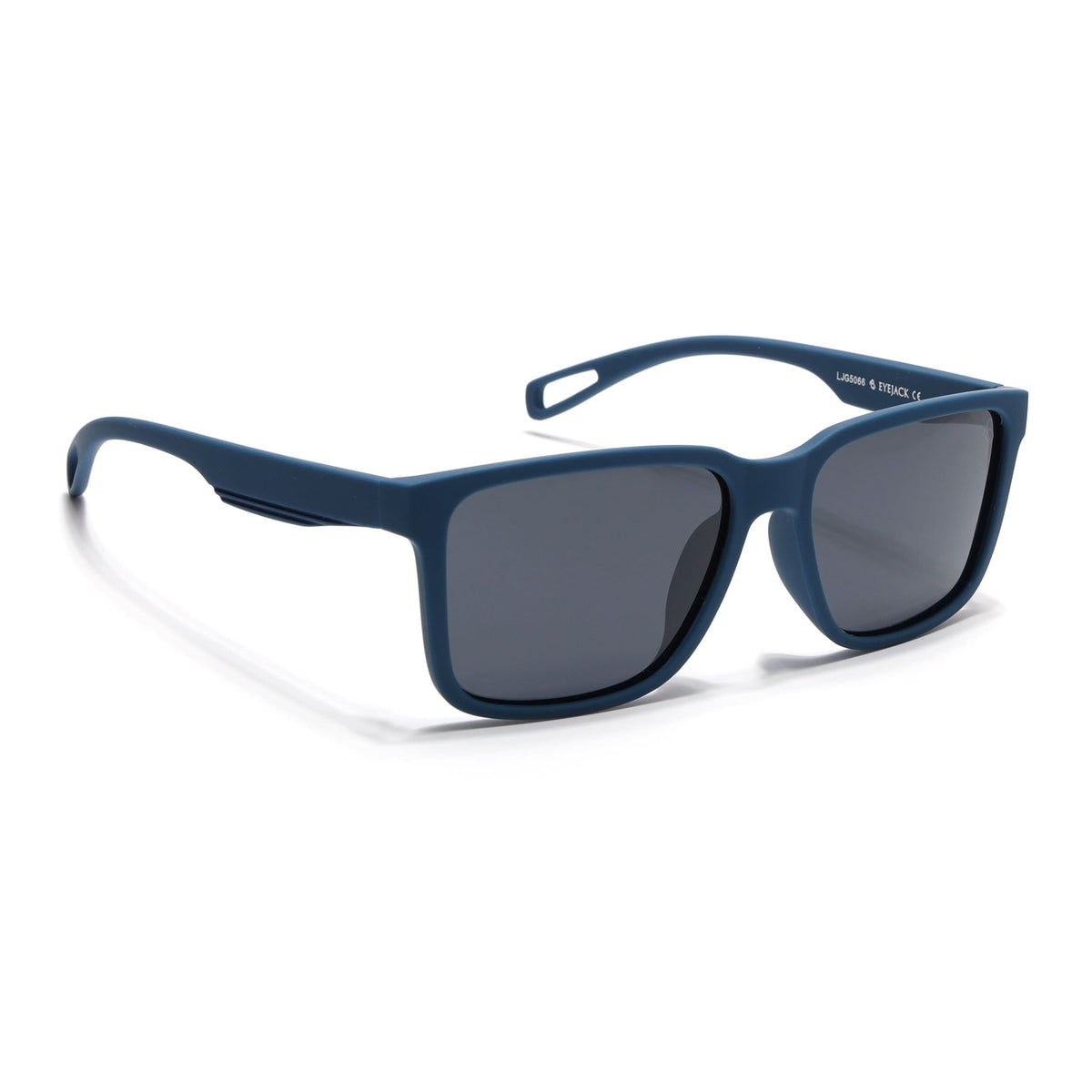 Eyejack Blue Wayfarer Sunglasses for Men and Women - Style 1241 - view 2