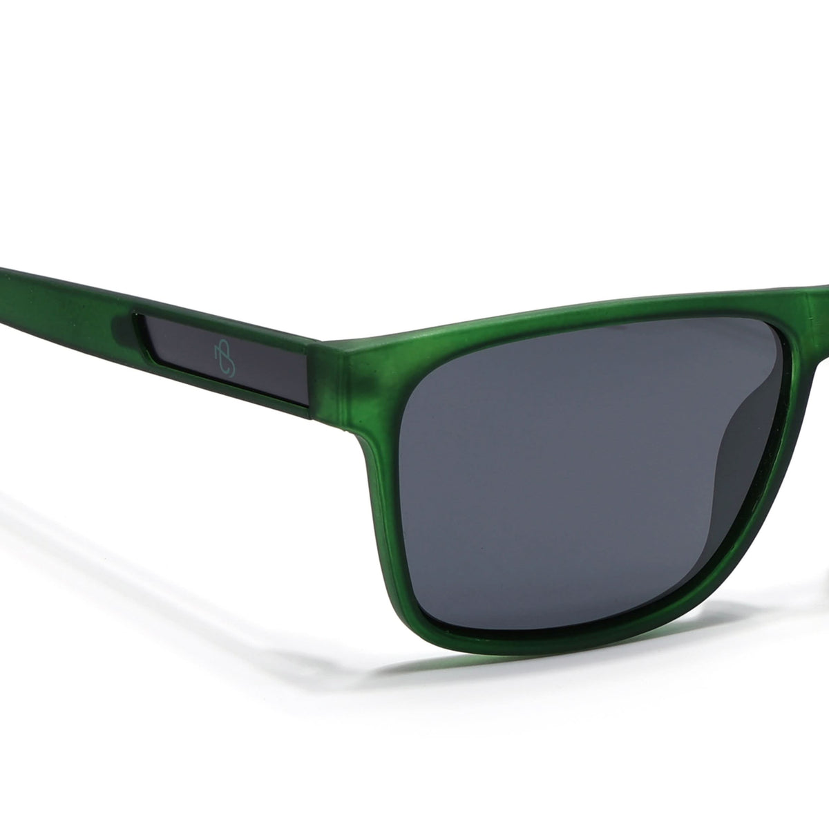 Eyejack Dark Green Wayfarer Sunglasses for Men and Women - view 5