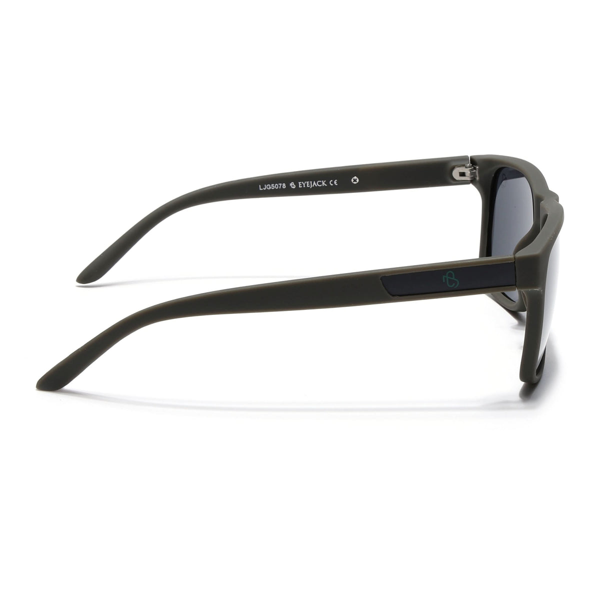 Eyejack Olive Wayfarer Sunglasses for Men and Women - Style 1285 - view 7