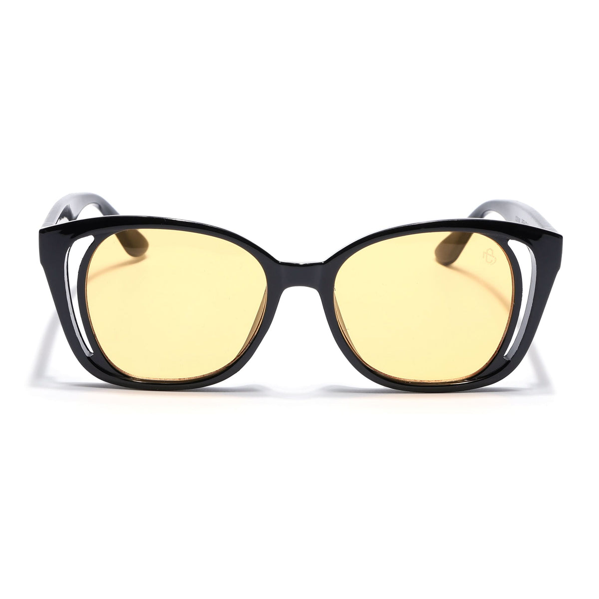 Eyejack Shine Black Round Sunglasses for Men and Women - Style 1219 - view 4