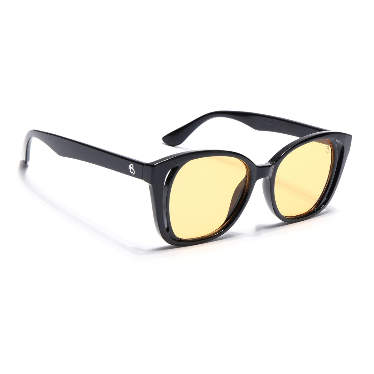 Eyejack Shine Black Round Sunglasses for Men and Women - Style 1219 - view 2