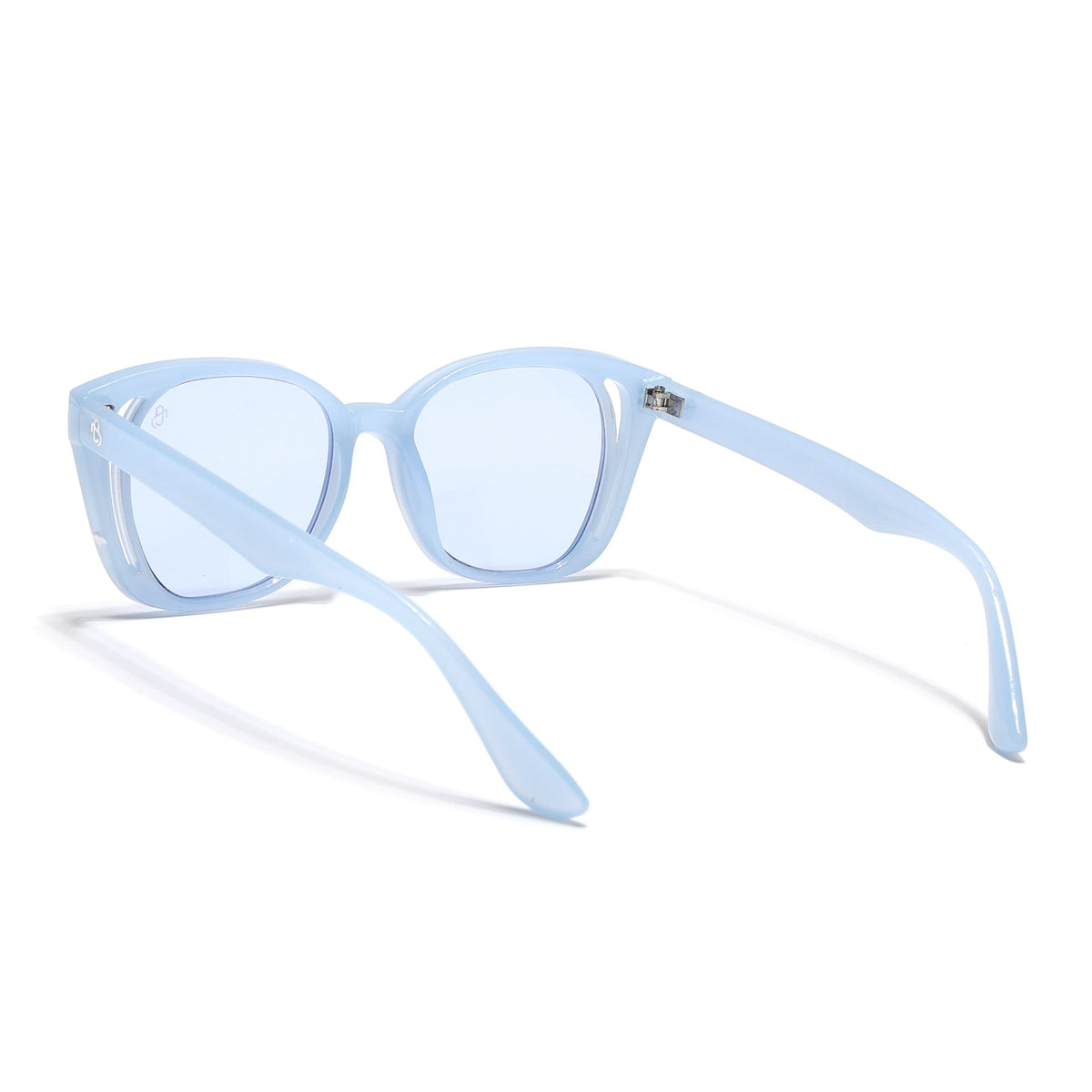 Eyejack Blue Round Sunglasses for Men and Women - Style 1221 - view 6