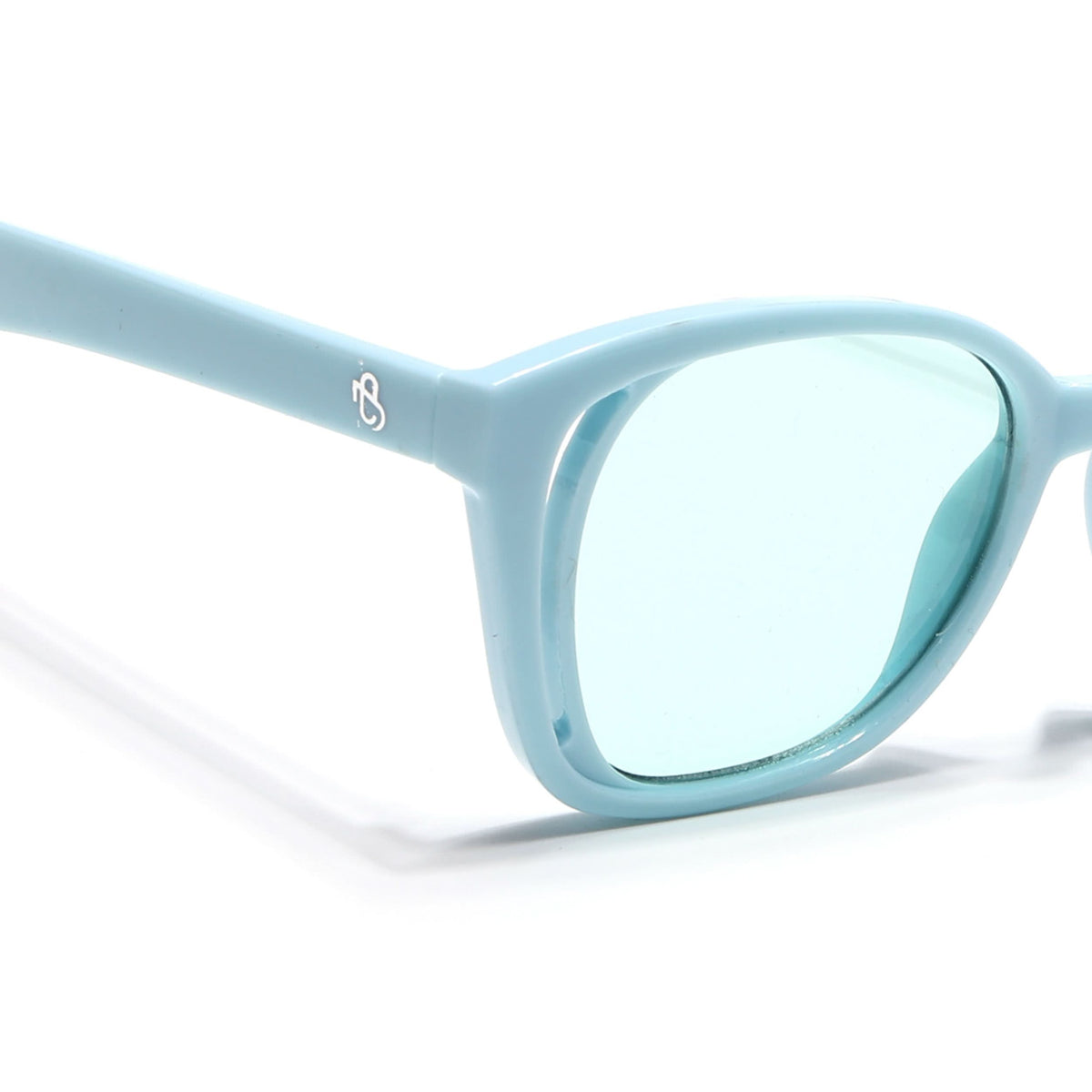 Eyejack Sea Blue Round Sunglasses for Men and Women - view 5