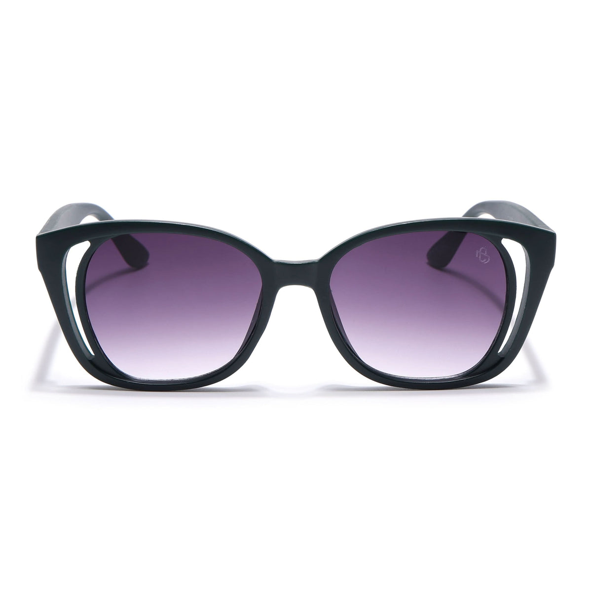 Eyejack Olive Round Sunglasses for Men and Women - view 4