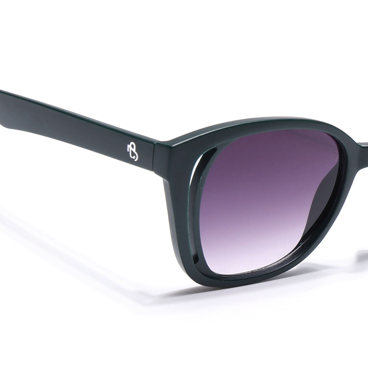 Eyejack Olive Round Sunglasses for Men and Women - view 5