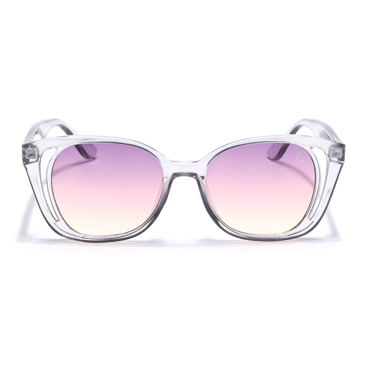 Eyejack Transparent Round Sunglasses for Men and Women - view 4