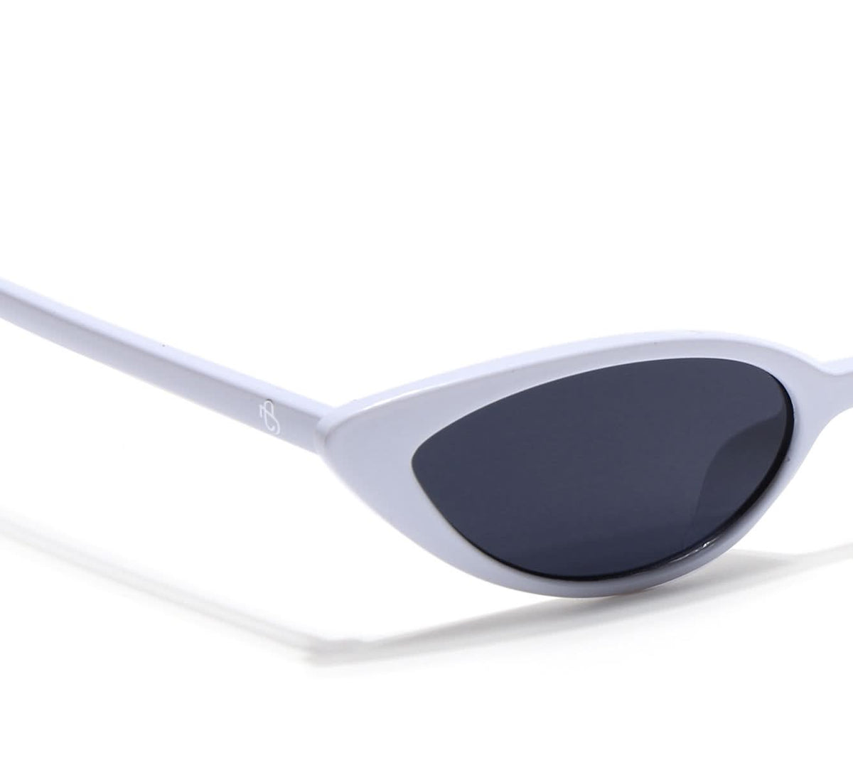 Eyejack White Cateye Sunglasses for Men and Women - Style 1234 - view 5