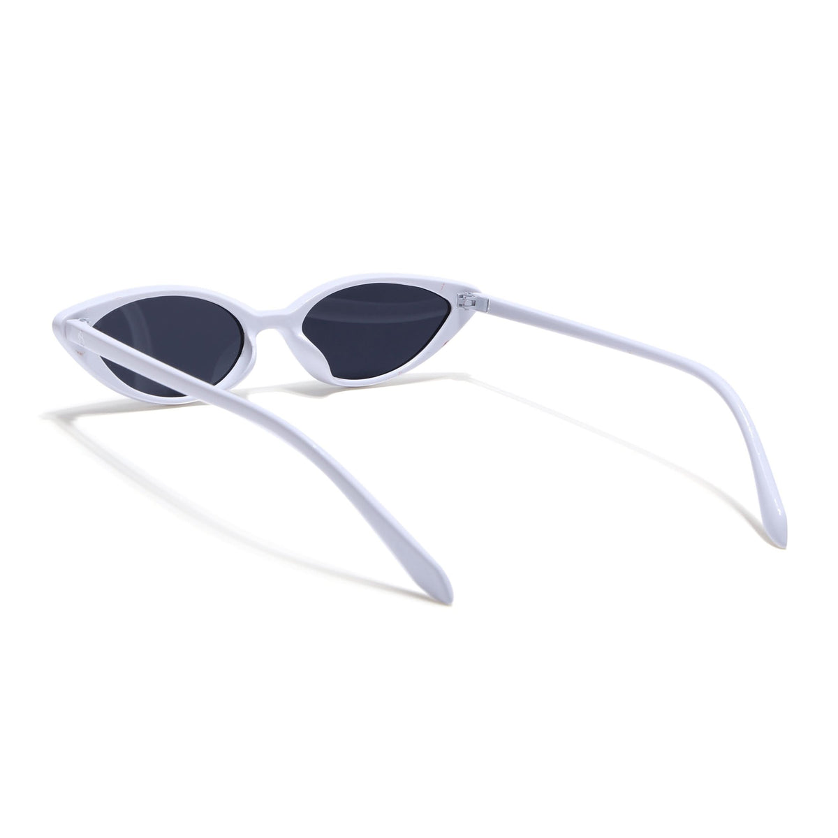 Eyejack White Cateye Sunglasses for Men and Women - Style 1234 - view 6