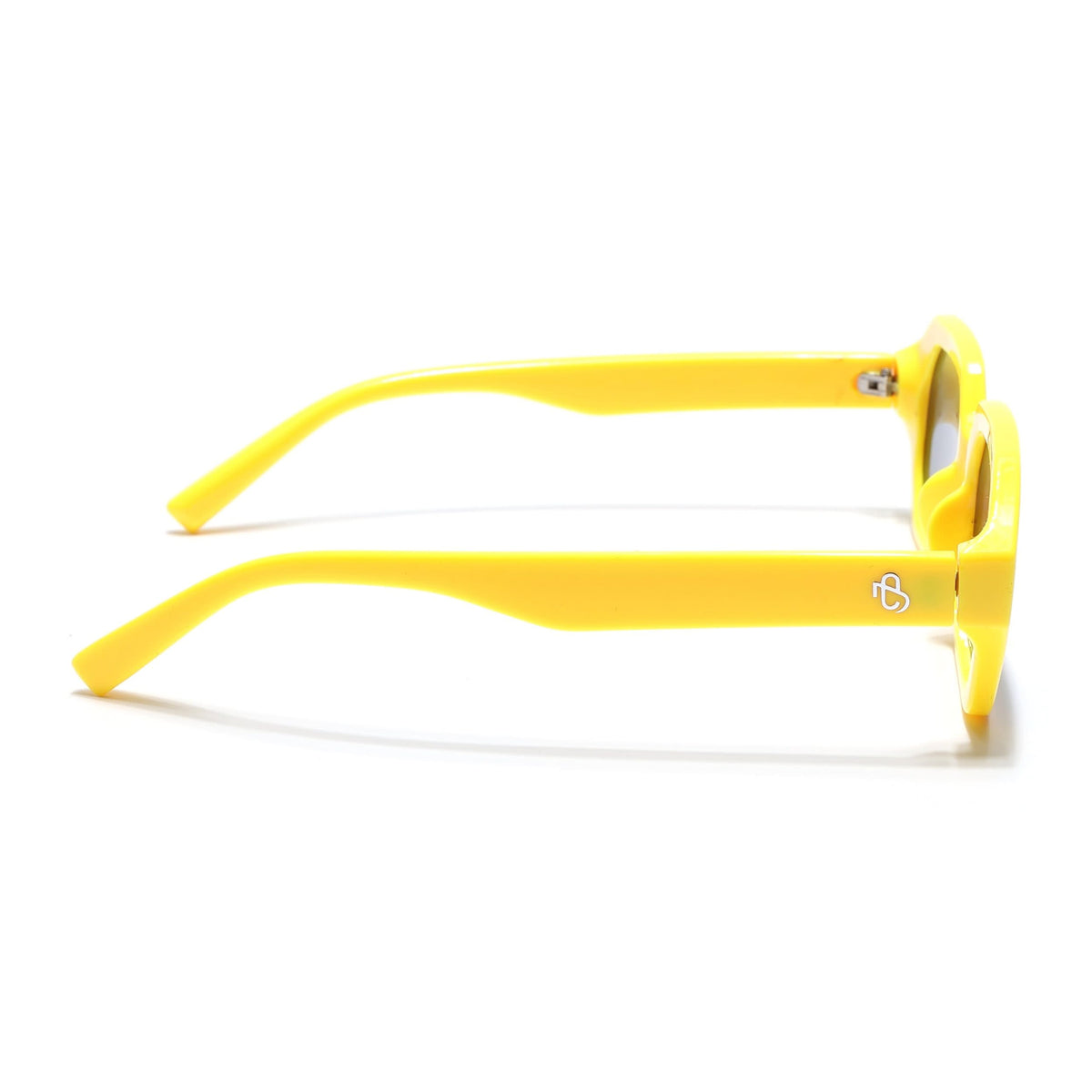 Eyejack Yellow Square Sunglasses for Men and Women - view 7