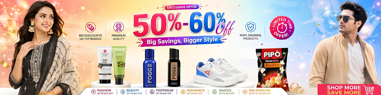 50%-60% Off