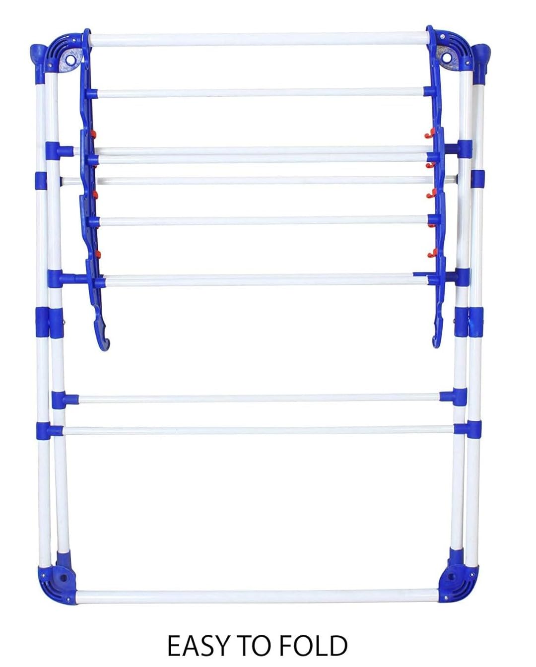 Foldable Cloth Drying Stand – Mini, Blue