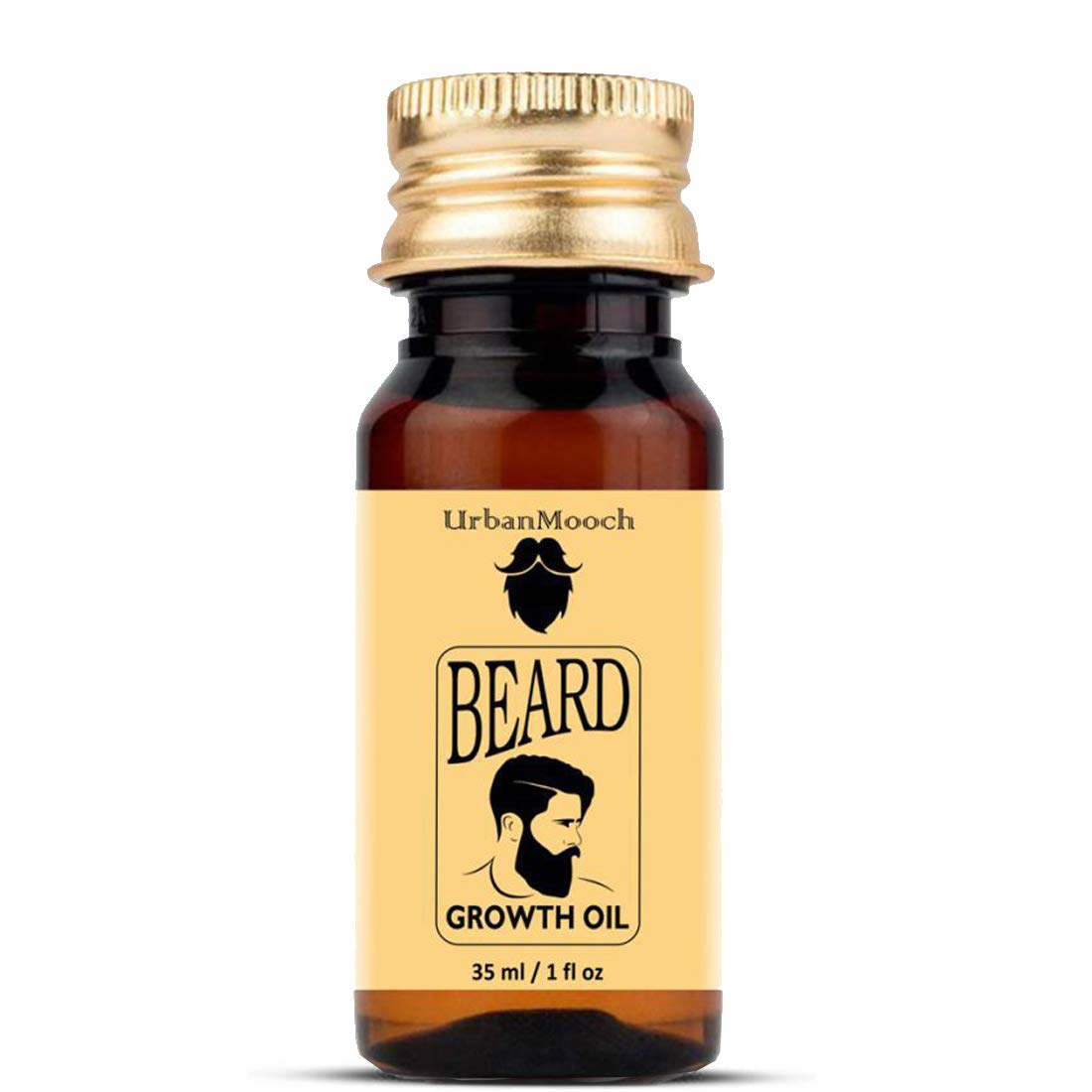 UrbanMooch Organic Beard Growth Oil & Mustache Growth Oil, 35Ml Lohiya Retails