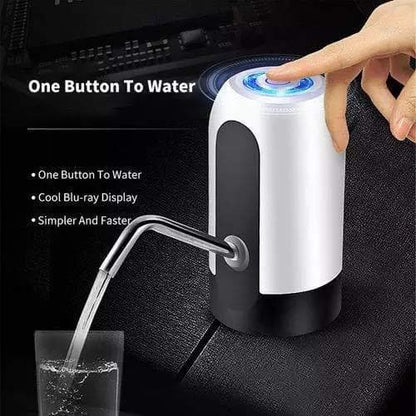 Automatic Wireless Portable Mini Rechargeable Water Can Dispenser Pump. - HalfPe