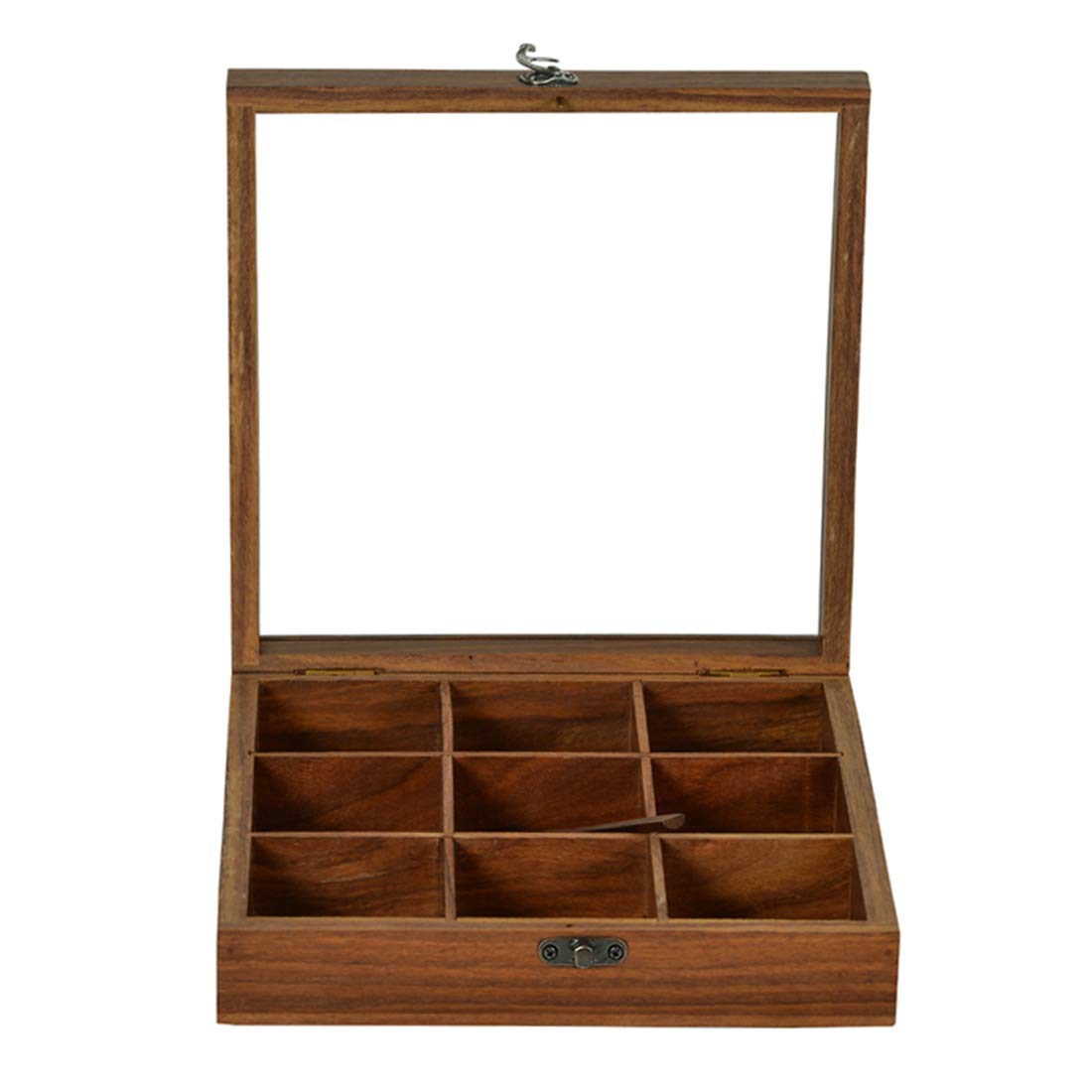 12-Piece Wooden Spice Box - HalfPe