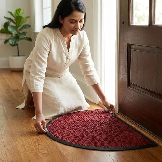 Round Door Mat for Stylish Entryway Protection – additional view