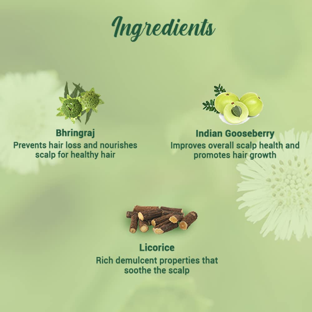 Biotique Bio Bhringraj Therapeutic Hair Oil for Falling Hair | Intensive Hair Regrowth Treatment | Nourishing Hair Follicles| Strong and Shiny Hair| For All Skin Types| 200m HP Xpress