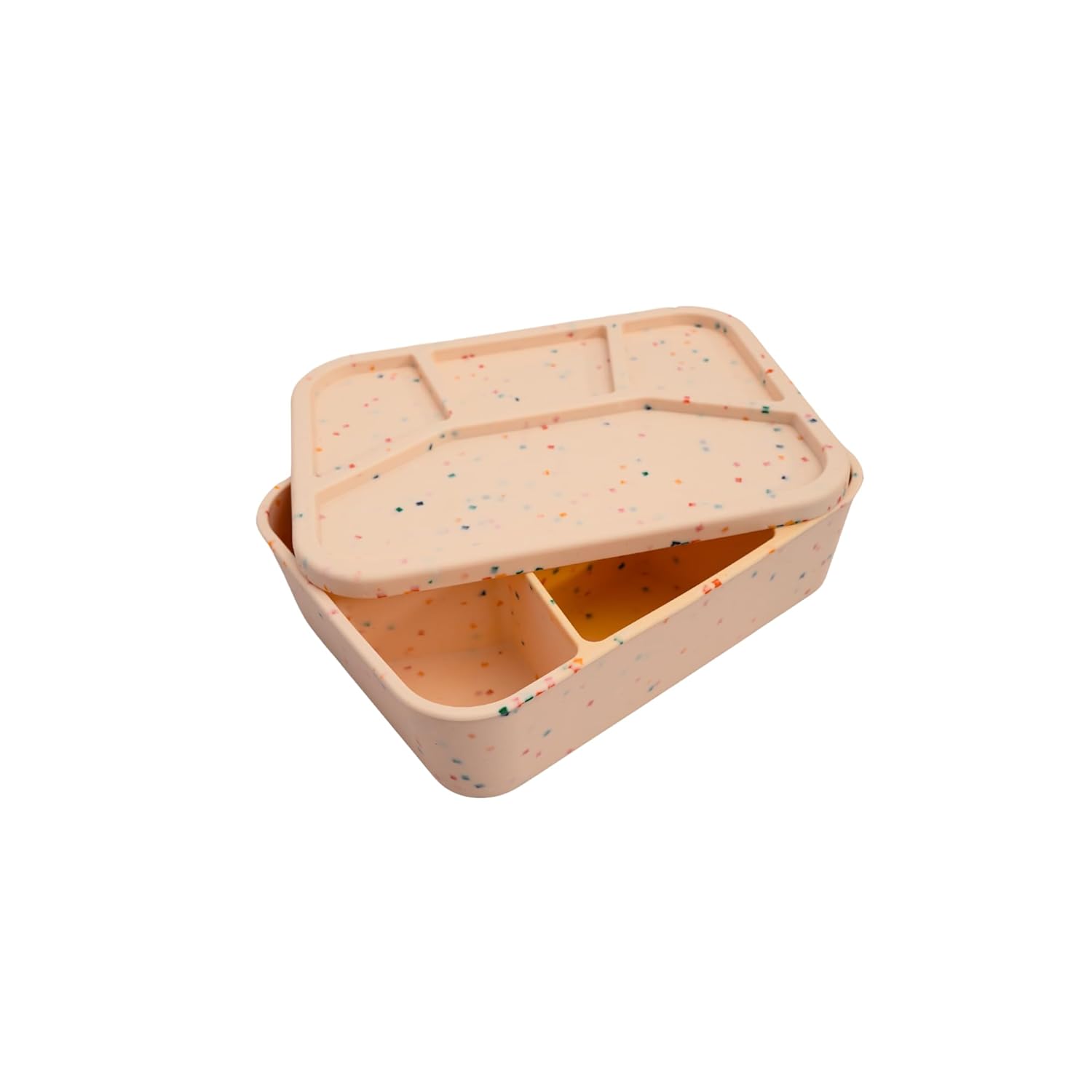 Essential+ Lunch Box Tiffin – 4-Compartment, Leak Proof Bento Snack Lunchbox