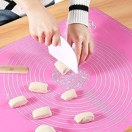Non-Stick Silicone Baking & Rolling Mat Multipurpose Roti, Chapati, Dough Kneading & Cake Fondant Mat for Kitchen Use (Pack of 1) Deals Zone