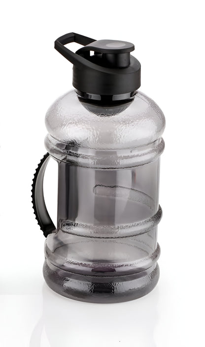 Gym 1.5L Leakproof Protein Shaker Bottle with Filter & Mixing Ball (Black)