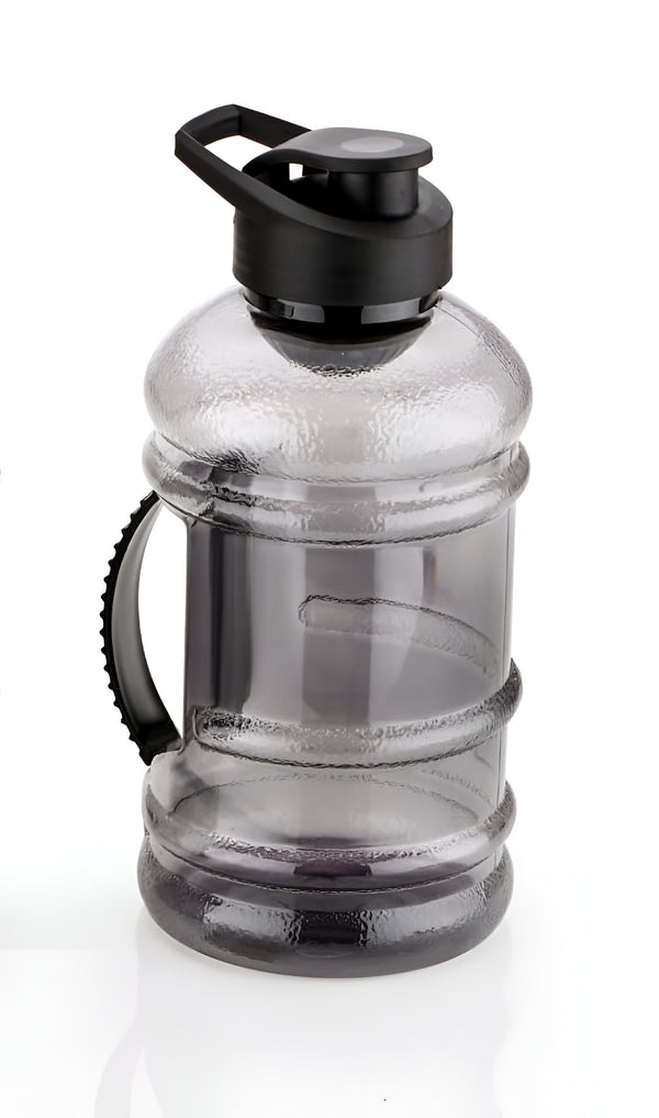 Gym 1.5L Leakproof Protein Shaker Bottle with Filter & Mixing Ball (Black)