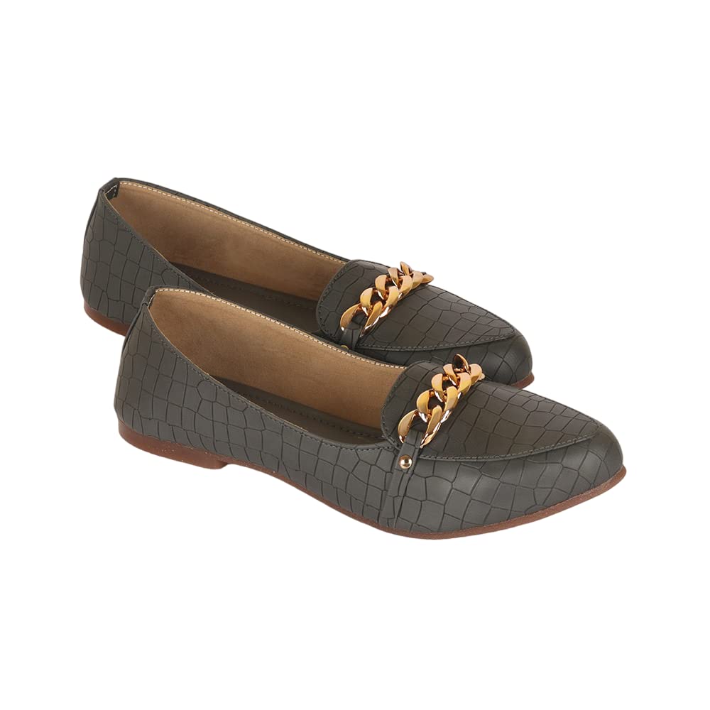 Indifeet Ballerina Shoes for Women - Grey - View 5