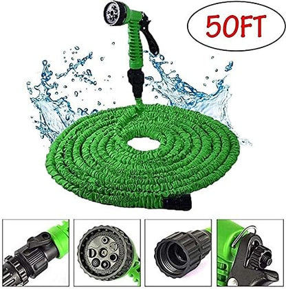 7-in-1 Function Stretch water gun for garden/ car wash(50ft)