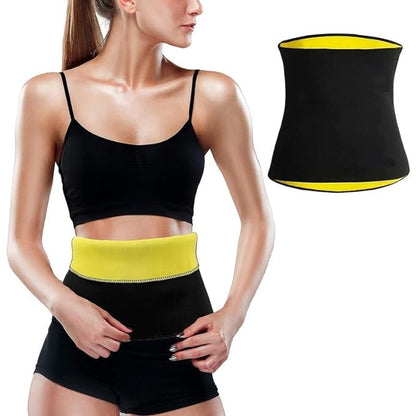 Tummy Shaper Sweat Slim Tummy Shaper Fitness Belt Stomach Fitness Belt for Exercise & Workout (Unisex)