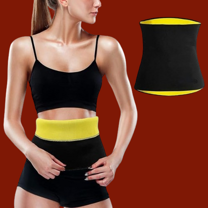 Tummy Shaper Sweat Slim Tummy Shaper Fitness Belt Stomach Fitness Belt for Exercise & Workout (Unisex)