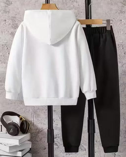 Kids Cartoon Hoodie & Jogger Set Luck Fashion