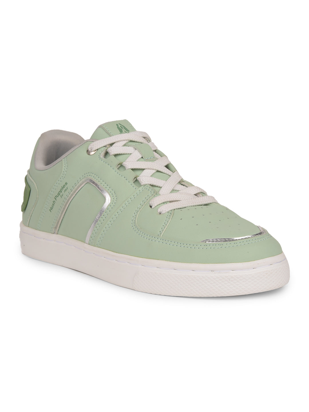 Hush Puppies Women Light Green Casual Lace-up Sneaker - Light Green - View 1