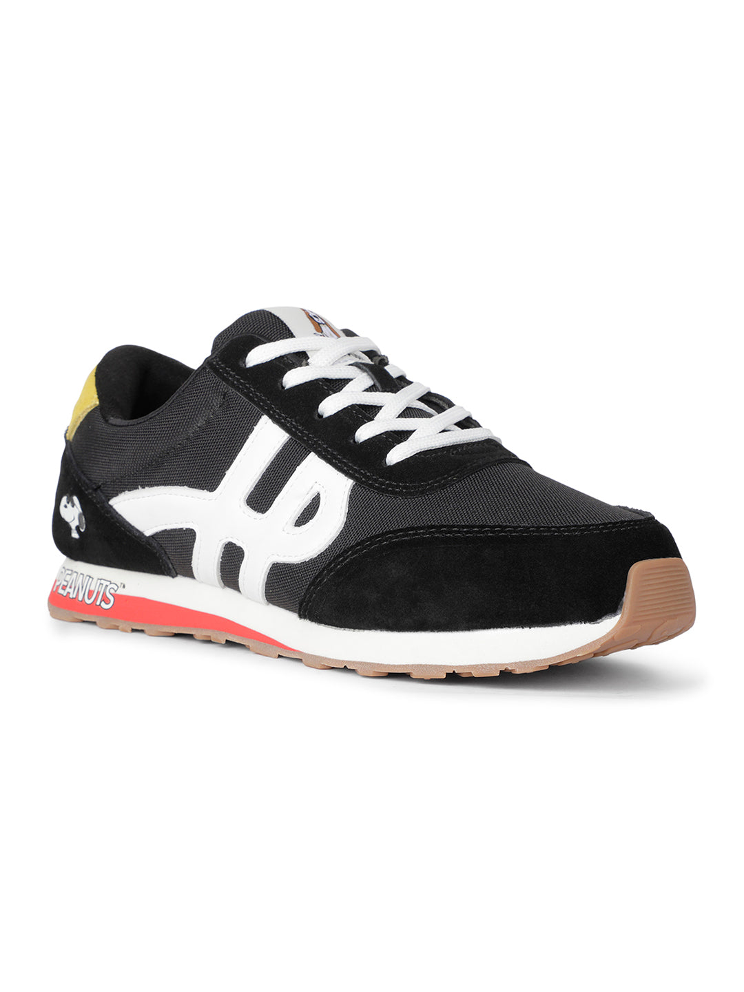 Hush Puppies Women Black Casual Lace-up Sneaker - Black - View 1