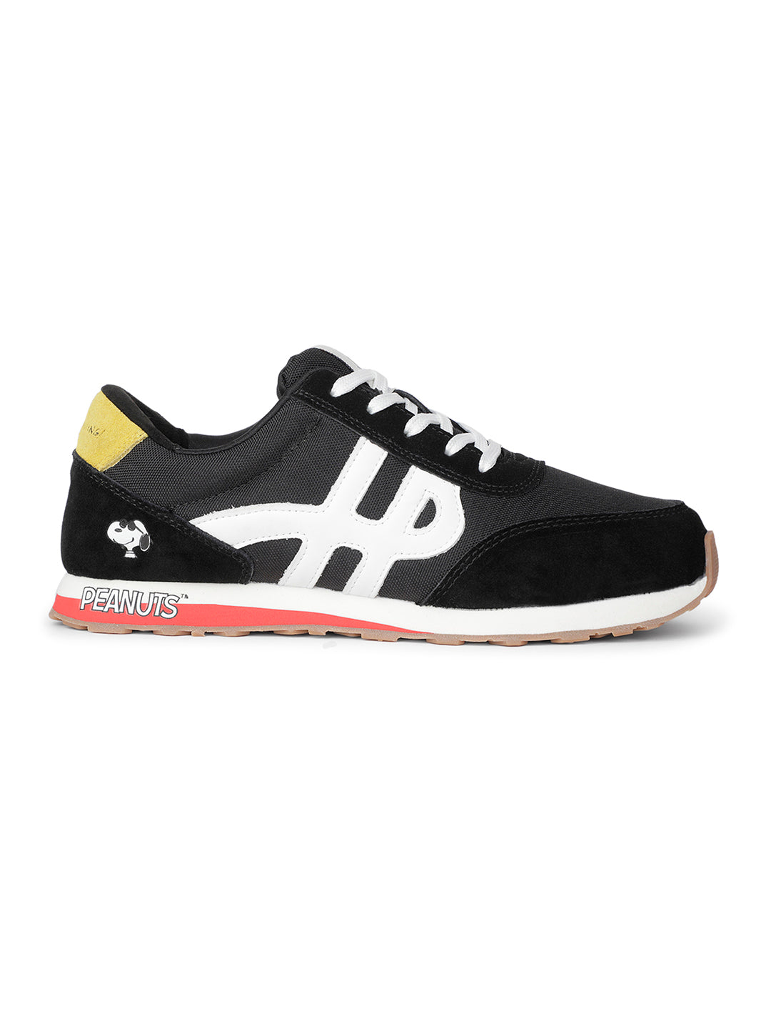 Hush Puppies Women Black Casual Lace-up Sneaker - Black - View 2