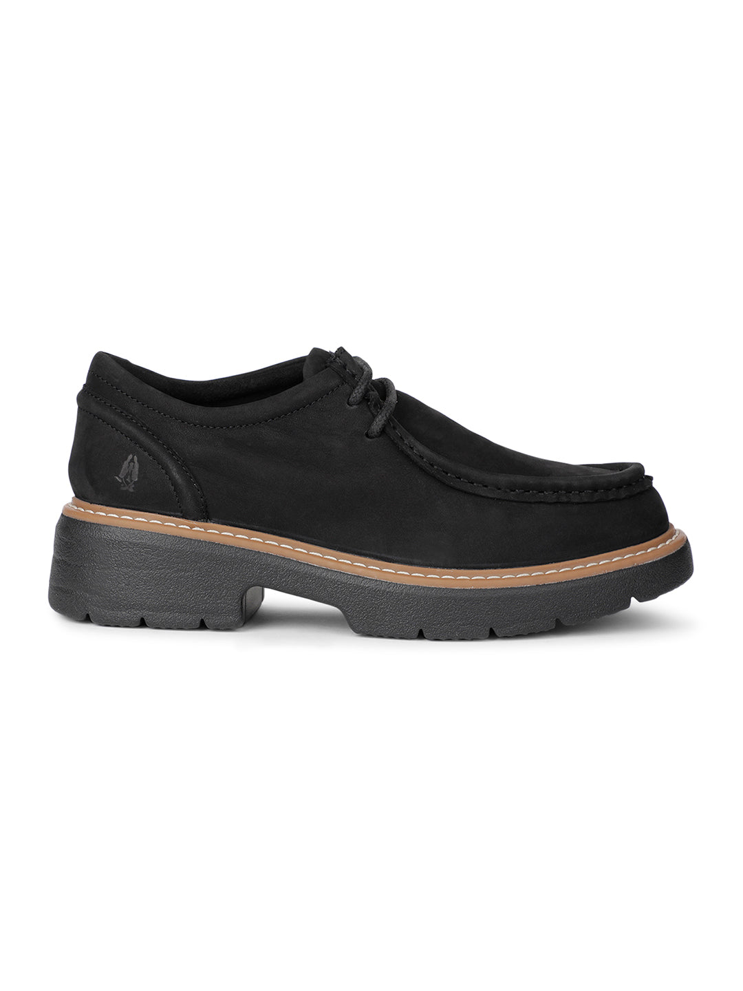 Hush Puppies Women Black Casual Lace-up Shoes - Black - View 2