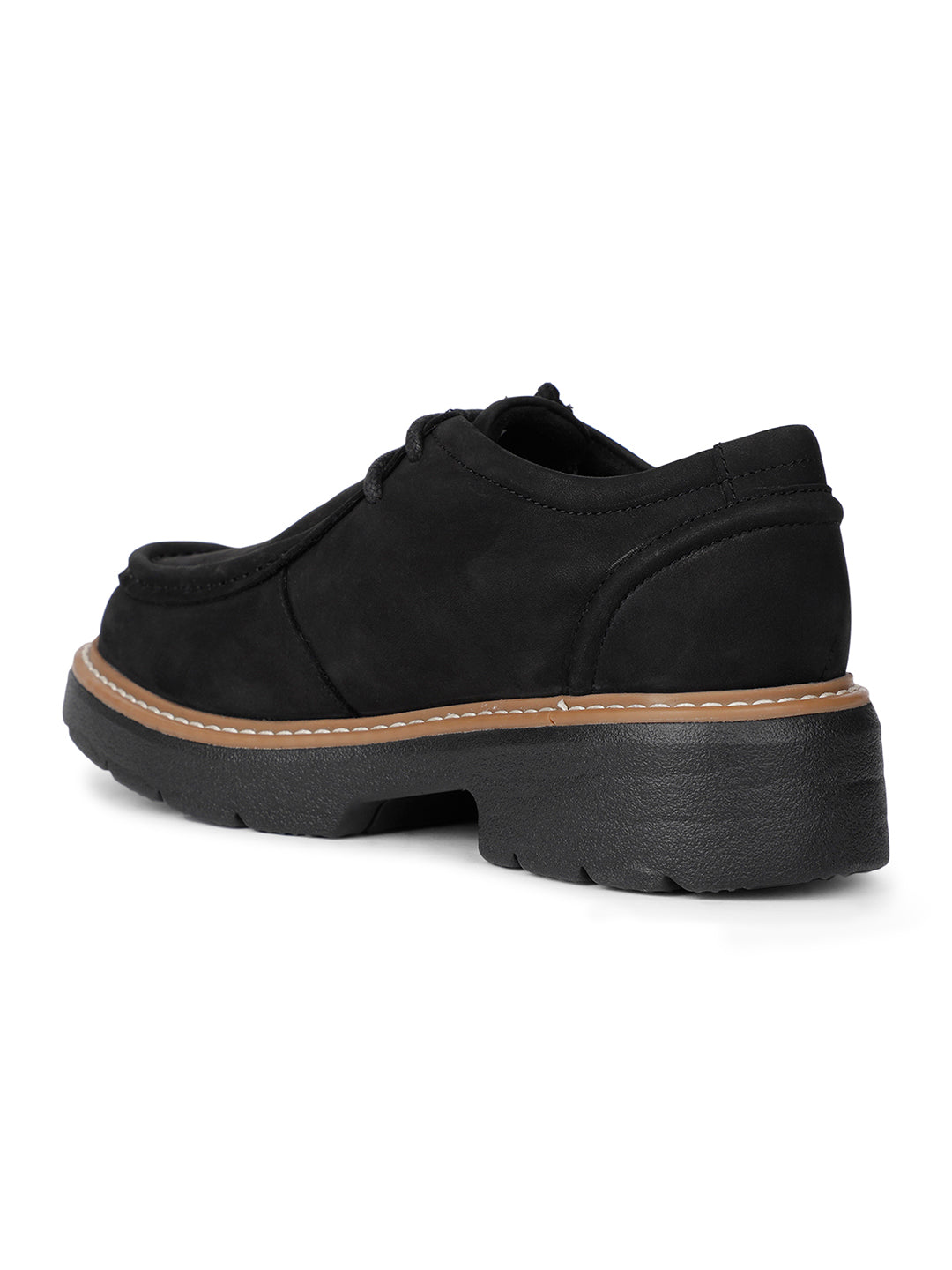 Hush Puppies Women Black Casual Lace-up Shoes - Black - View 3