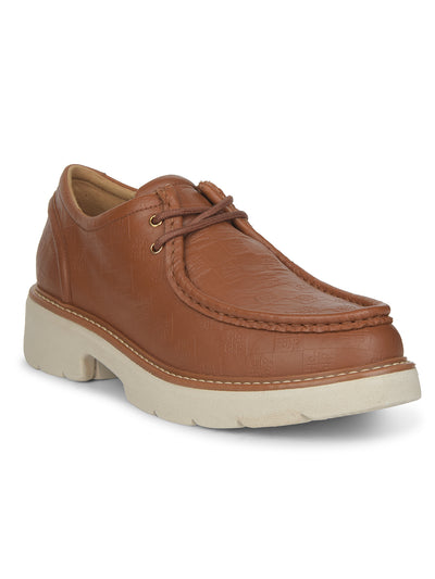 Hush Puppies Women Tan Casual Lace-up Shoes - Tan - View 1