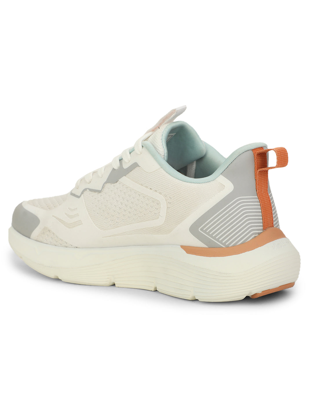Power Women White Lace-up Oxford Sports Shoes - White - View 3