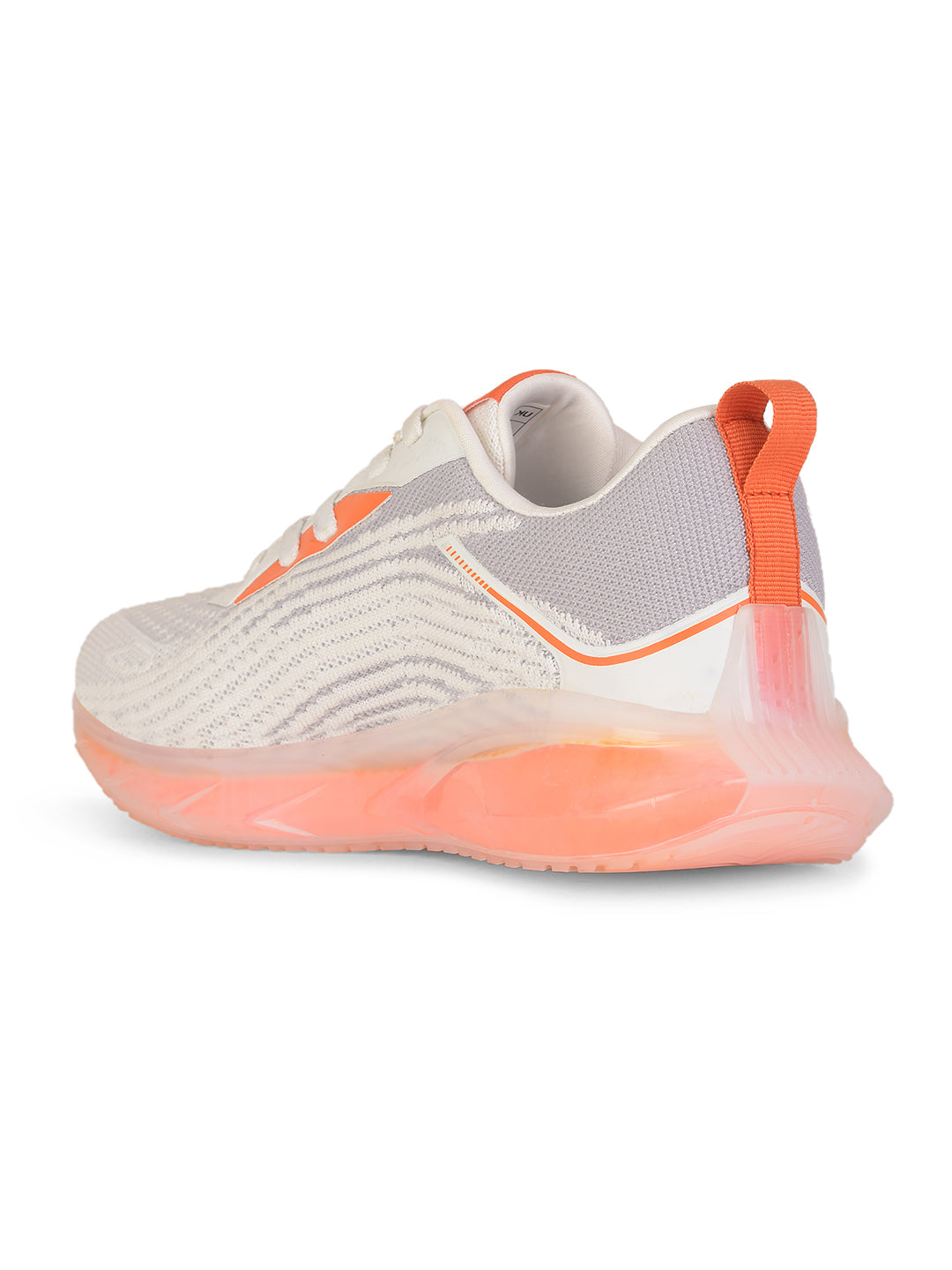 Power Women Silver Lace-up Oxford Sports Shoes - Silver - View 3
