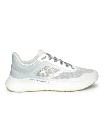 Power Women's White Lace-up Running Shoes - White