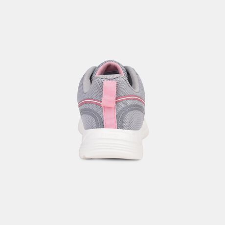 Power Women Grey Lace-up Oxford Sports Shoes