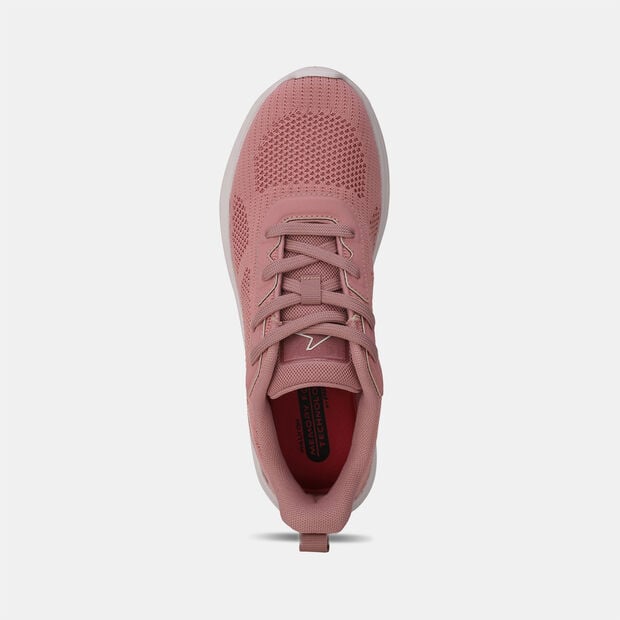 Power Women Rose Gold Lace-up Oxford Sports Shoes