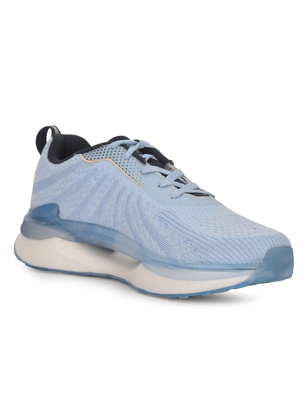 Power Women Blue Lace-up Oxford Sports Shoes - Blue - View 1