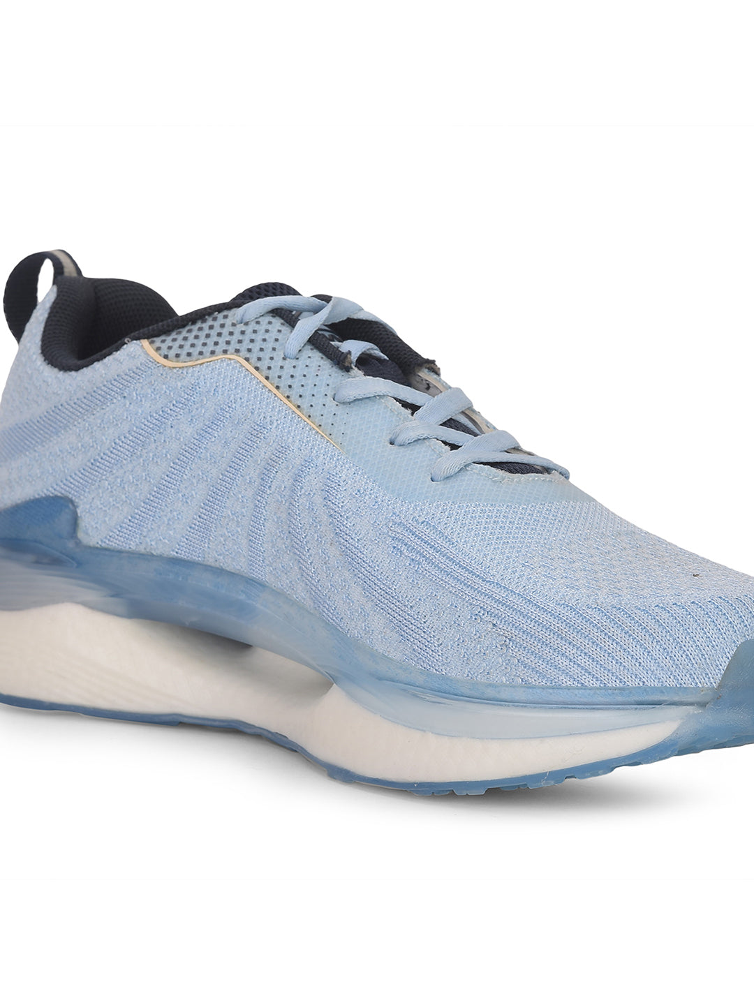 Power Women Blue Lace-up Oxford Sports Shoes - Blue - View 5