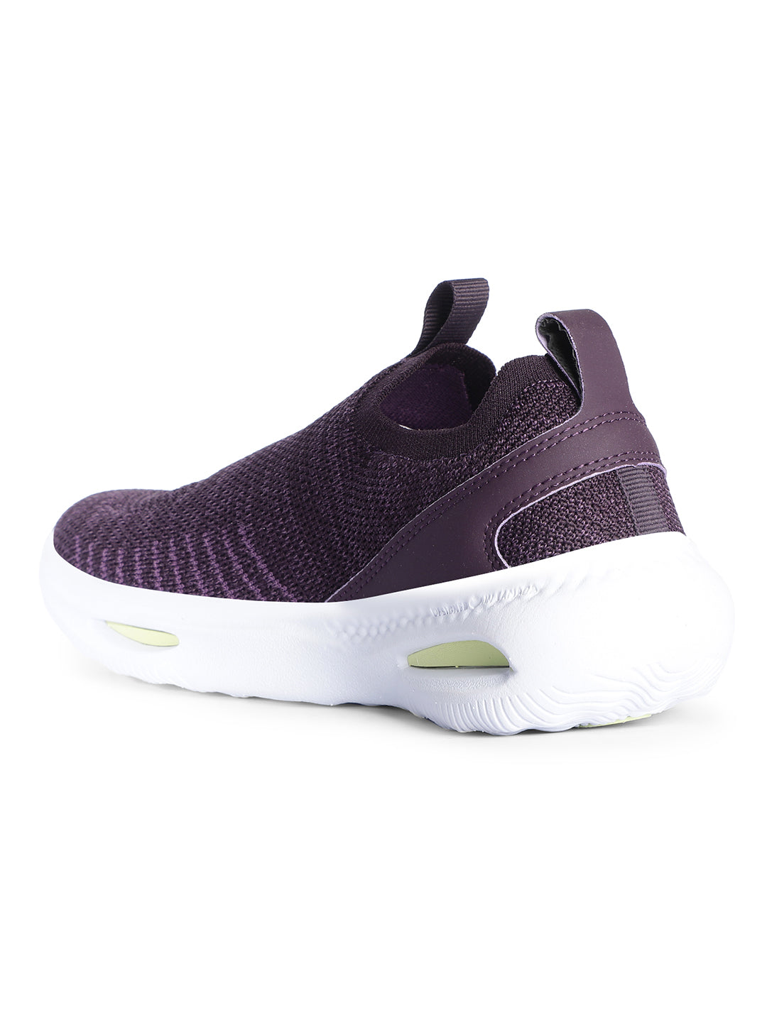 Power Women Purple Slip-on Oxford Sports Shoes - Purple - View 3